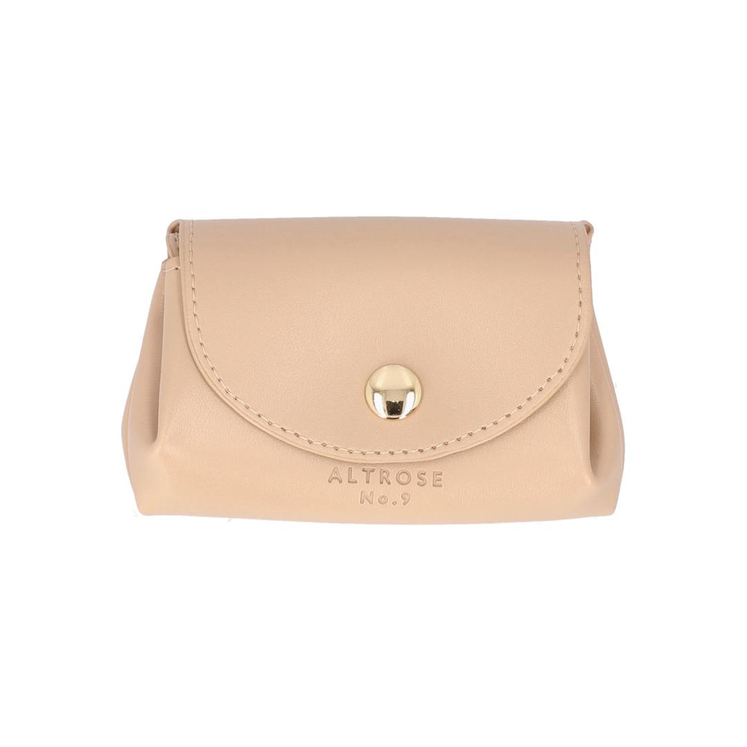 アルトローズ ミニ財布 ALTROSE 332403 通販 財布 サイフ 小銭入れ レディース コインケース 合皮 フェイクレザー ミニウォレット 大人 きれいめ 使いやすい コンパクト ブランド おしゃれ かわいい 可愛い オシャレ 雑貨 BEIGE ・