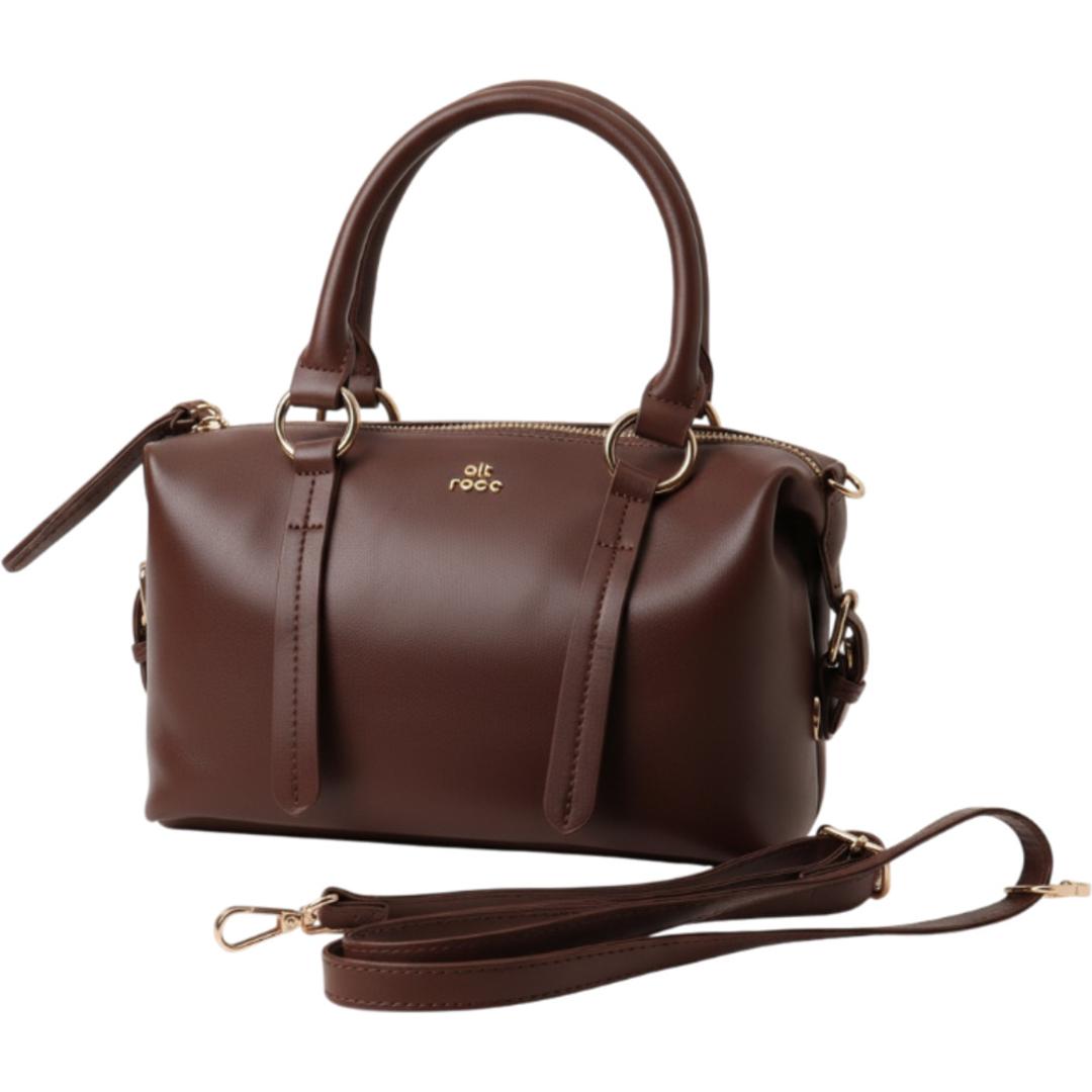 altrose アルトローズ ショルダー ボストン レディース 2WAY 通販 ショルダーバック ボストンバッグ ボストンバック ショルダーバッグ 肩掛け 斜めかけ ななめ掛け 斜めがけ バッグ バック 自立 かわいい 通勤 高見え クラシック BROWN ・