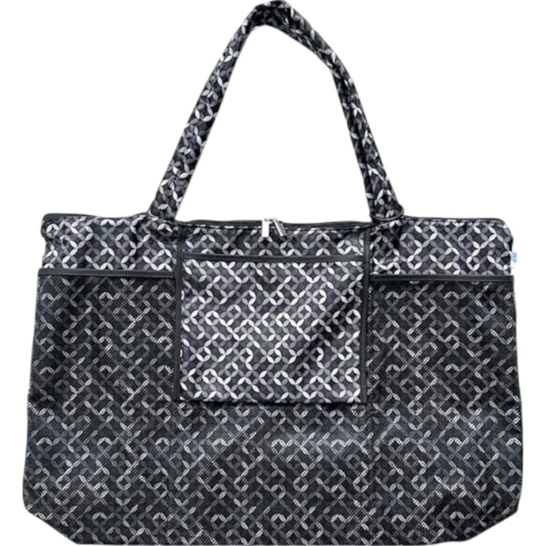 キャリーオンバッグ 折りたたみ L 通販 キャリーオンバック キャリーオン バッグ トートバッグ トートバック サブバッグ サブバック 旅行バッグ 旅行バック たためる おりたたみ 折り畳み トート型 七宝 コンパクト 旅行 トラベル ビジネス 出張 便利 七宝.ブラック ・