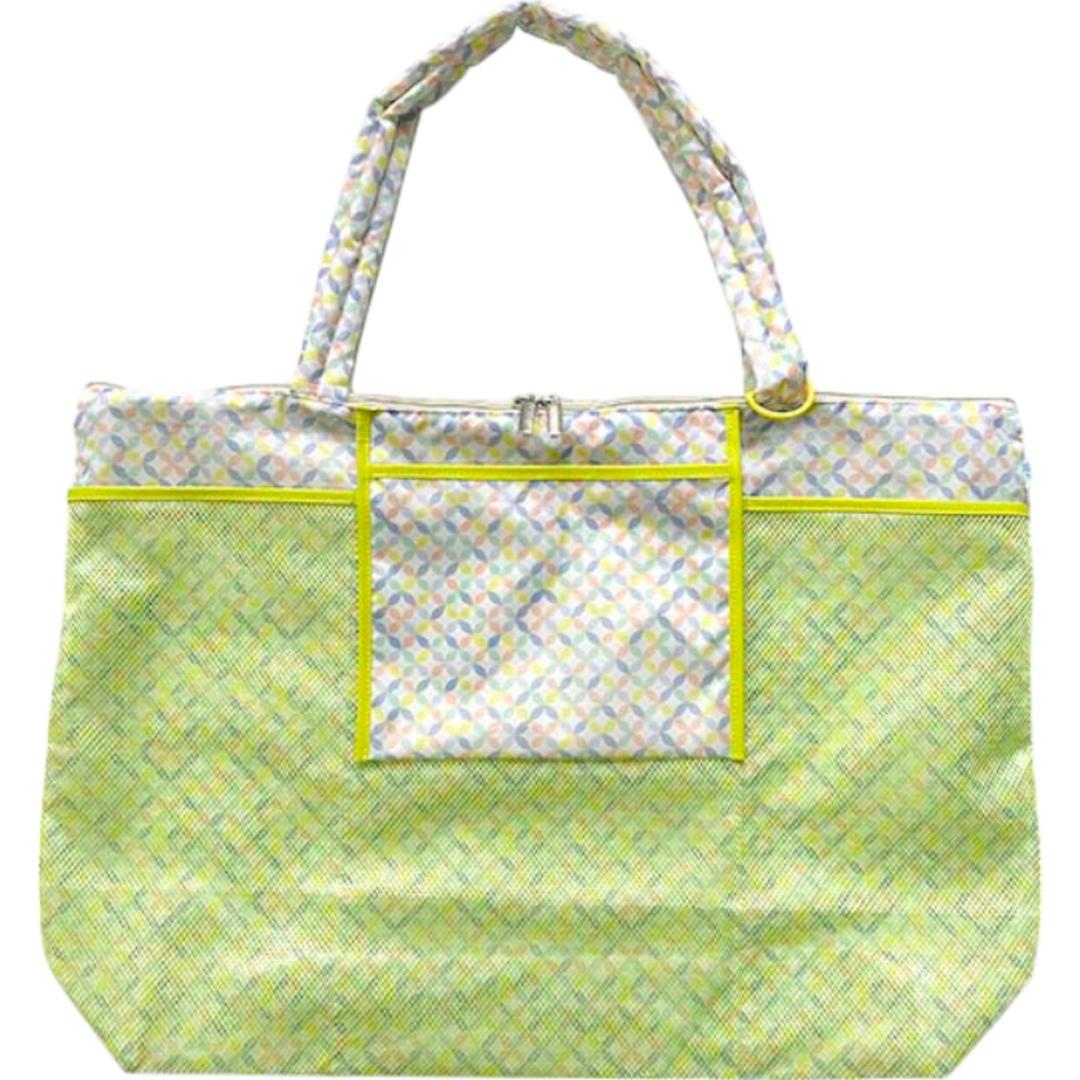 キャリーオンバッグ 折りたたみ L 通販 キャリーオンバック キャリーオン バッグ トートバッグ トートバック サブバッグ サブバック 旅行バッグ 旅行バック たためる おりたたみ 折り畳み トート型 七宝 コンパクト 旅行 トラベル ビジネス 出張 便利 七宝.グリーン ・