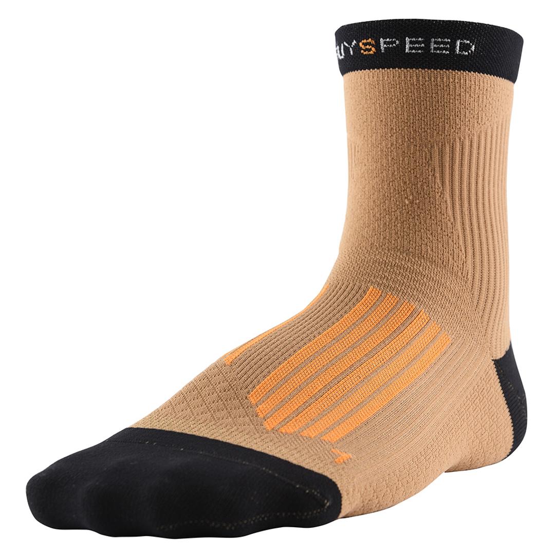 アールエル ソックス RNS5010 通販 日本製 アールエルソックス RxL R×Lソックス RL 靴下 スポーツソックス トレイルランニング トレイルラン トレイル ランニング ショートソックス ショート丈 メッシュ 蒸れない 衝撃吸収 レッグウェア 稲穂ゴールド/オレンジ S(22-24cm)