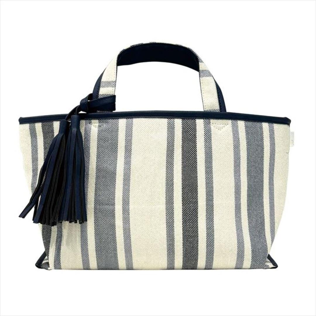 ルートート トートバッグ ROOTOTE 1070 通販 トートバック 小さめ レディース 通学 通勤 手提げバッグ 手提げかばん 手提げカバン 手提げ鞄 おしゃれ シンプル 大人 きれいめ タッセル チャーム ストライプ DELI ワイド デリ BLUEGRAY ・