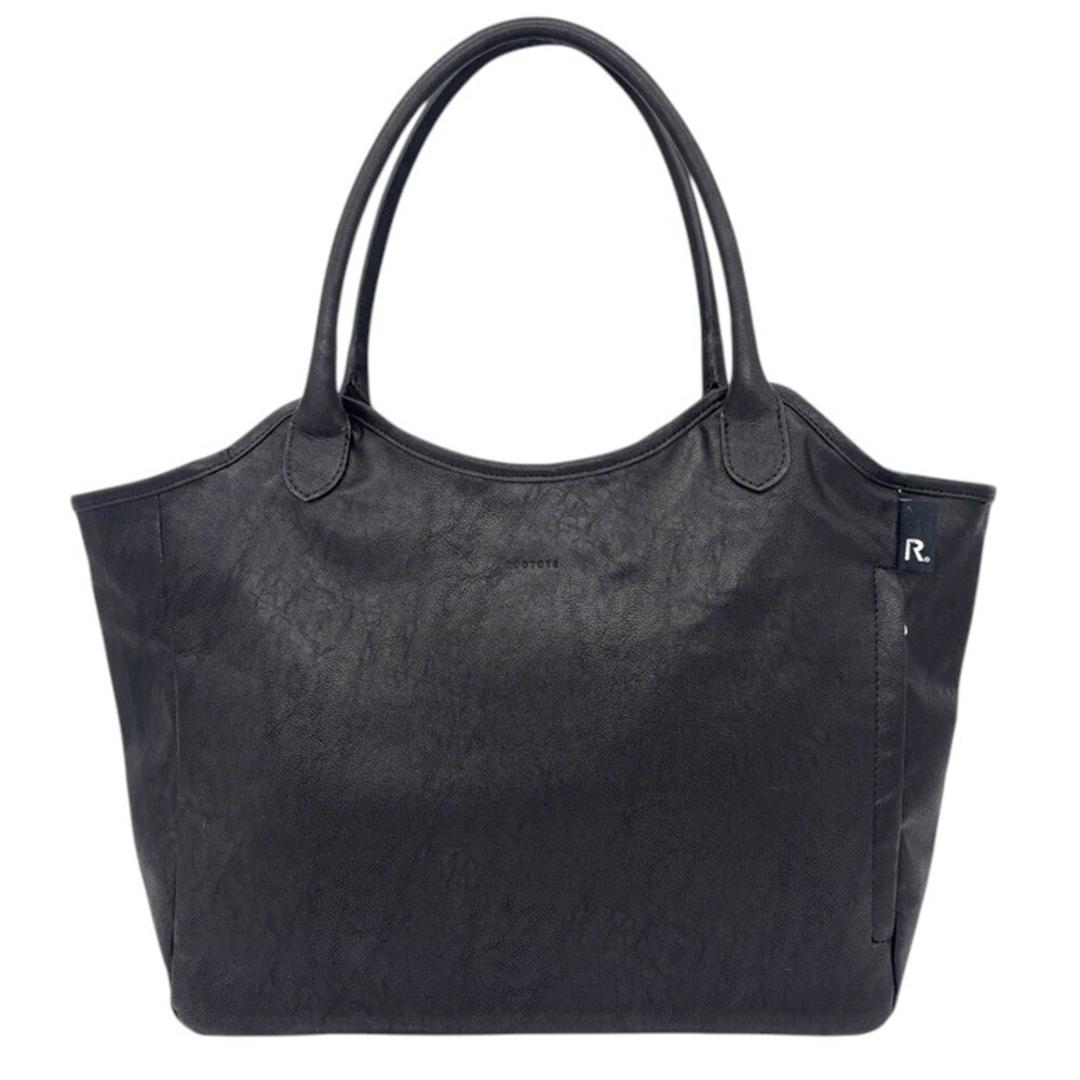 ROOTOTE ルートート トートバッグ 3638 通販 トートバック ビジネスバッグ 肩掛けバッグ 通勤バッグ レディースバッグ 通勤 通学 A4 自立 軽い 軽量 きれいめ 上品 おしゃれ 大人 かわいい 合皮 Habituel SEEMLY ハビチェル BLACK ・