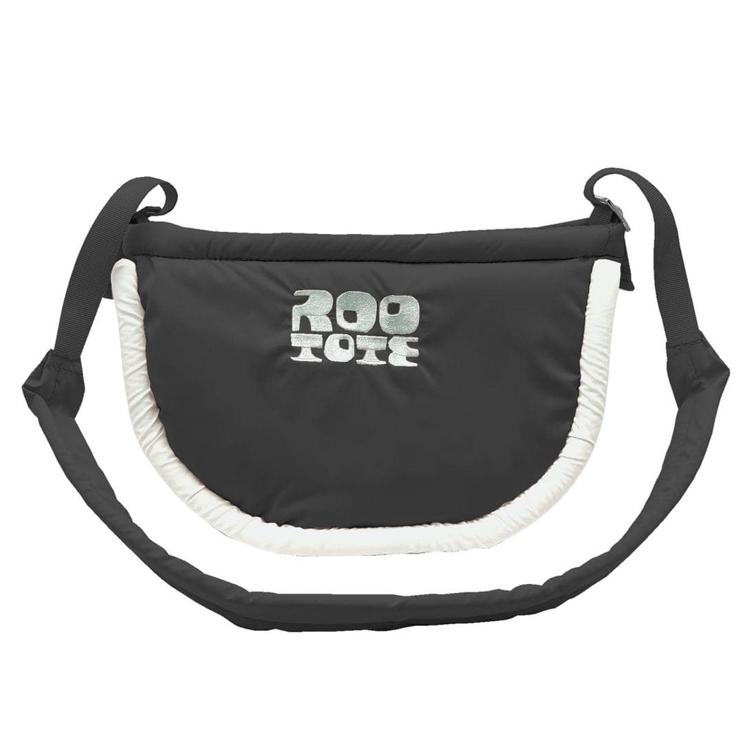 ルートート ショルダーバッグ ROOTOTE 3641 通販 ショルダーバック 斜めがけバッグ 肩掛けバッグ 通勤 サブバッグ ポーチ付き 軽量 軽い 小さめ 横型 大人 かわいい おしゃれ 旅行 可愛い オシャレ DELI puffer レディース BLACK ・