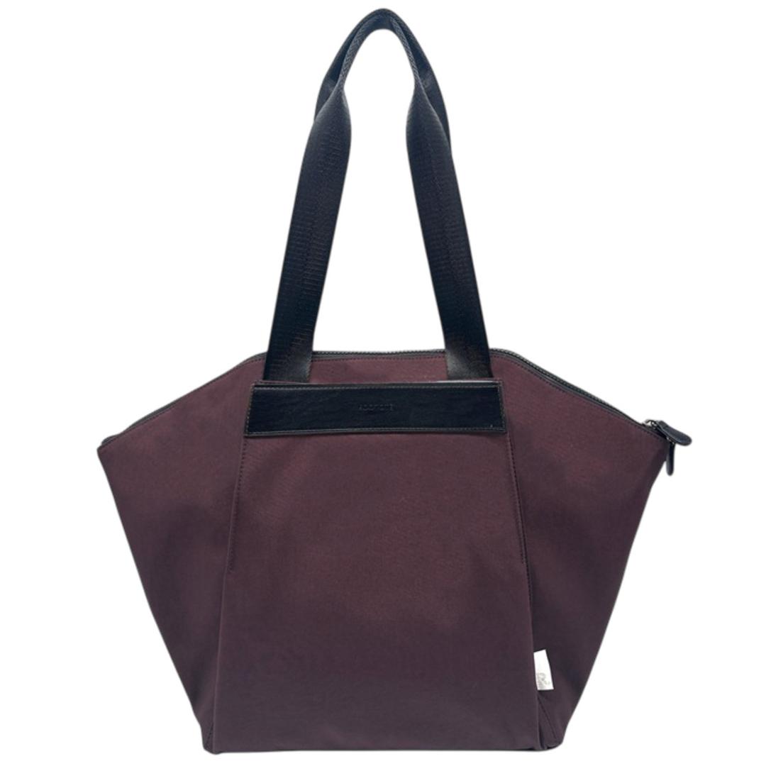 ROOTOTE ルートート トートバッグ 3669 通販 トートバック 肩掛けバッグ 通勤バッグ ビジネスバッグ ファスナー付き ナイロン A4 大容量 レディース 通勤 通学 軽量 軽い 大きめ 旅行 おしゃれ シンプル 大人 13インチPC MEDIUM Winegray ・