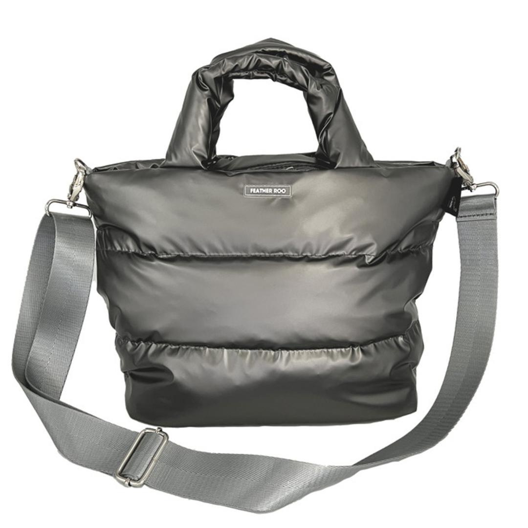 ROOTOTE ルートート トートバッグ 3680 通販 トートバック 2way ショルダーバッグ 斜めがけバッグ ファスナー付き 通勤 通学 軽量 軽い DELI デリ FEATHER ROO フェザールー ふわふわ ダブルファスナー 旅行 レディース BRONZE ・