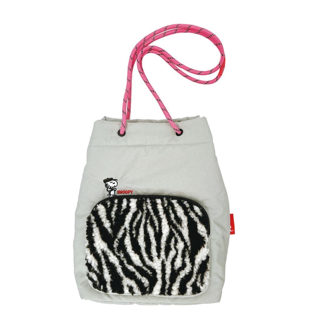 ルートート スヌーピー ROOTOTE 8411 通販 ショルダーバッグ ショルダーバック レディース 小さめ 肩掛け おしゃれ かわいい ふわふわ もこもこ Pochette ポシェット BOA ボア PEANUTS ピーナッツ SNOOPY レディースバッグ GRAY ・