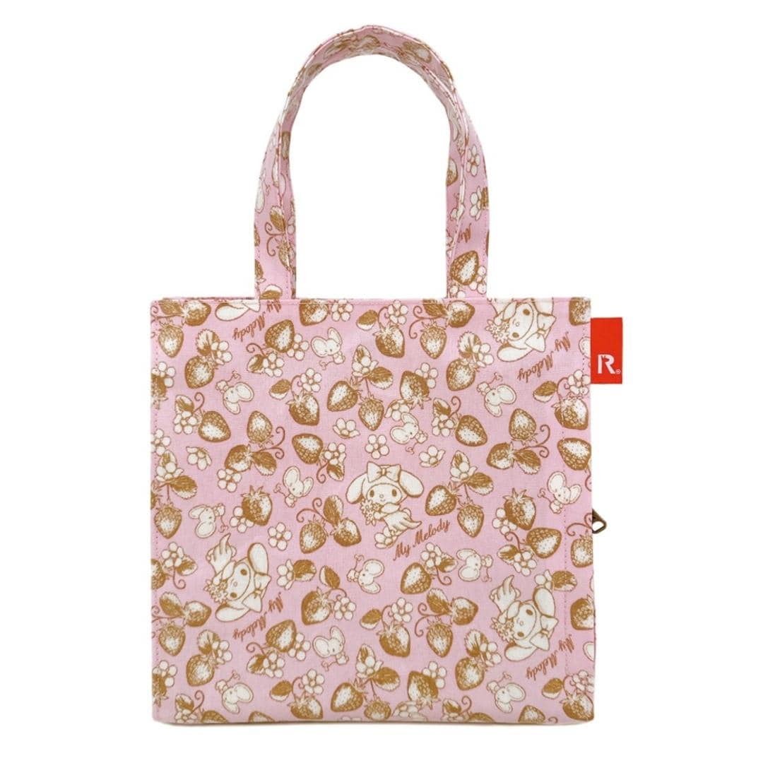 ルートート サンリオ ROOTOTE 8492 通販 トートバッグ トートバック ランチバッグ ランチトート 手提げバッグ 手提げ袋 布 小さめ レディース キャラクター ラミネート SQUARE スクエア 大人 かわいい おしゃれ 可愛い レディースバッグ MyMelody ・