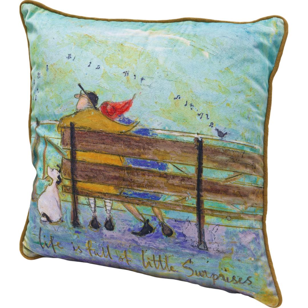 サムトフト クッションカバー 通販 Sam Toft クッション カバー 45cm 45 45×45cm ベロア アート 絵画 名画 インテリア テキスタイル ファブリック おしゃれ かわいい オシャレ 可愛い 寝具 インテリア小物 リトルサプライズ ・