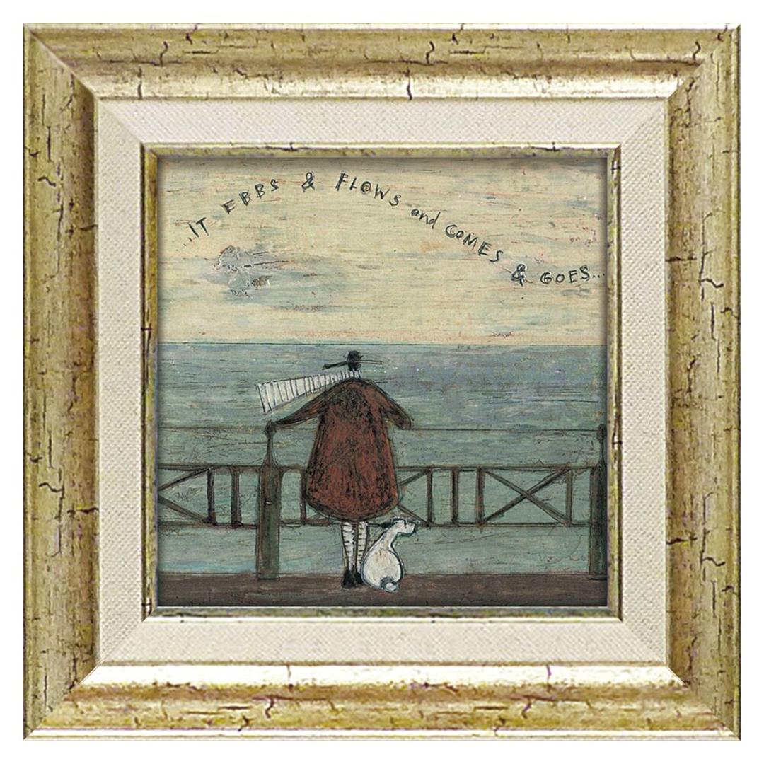 サムトフト 絵画 アートフレーム 通販 SamToft ST-040 アートパネル アートボード アートポスター 名画 作品 壁掛けアート 壁飾り おしゃれ かわいい 額入り 玄関 リビング 寝室 新築祝い ウォールデコレーション 美術品 インテリア 波のまにまに ・