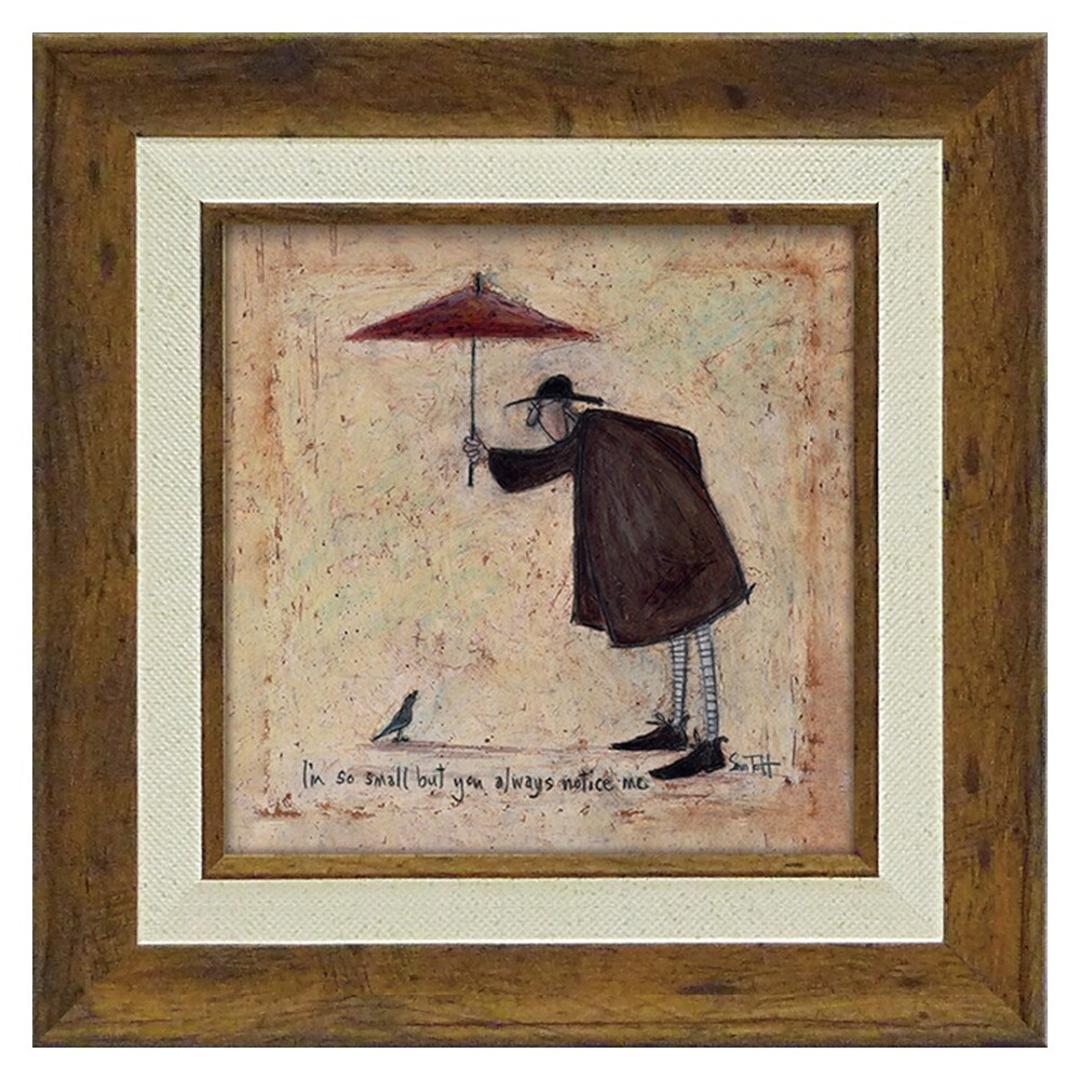 サムトフト 絵画 アートフレーム 通販 SamToft ST-040 アートパネル アートボード アートポスター 名画 作品 壁掛けアート 壁飾り おしゃれ かわいい 額入り 玄関 リビング 寝室 新築祝い ウォールデコレーション 美術品 インテリア 小っちゃい私に気づいてくれる ・