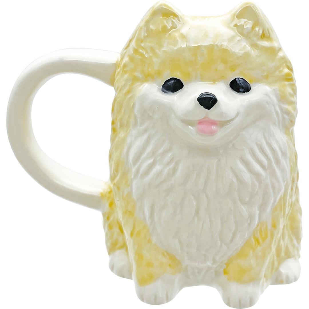 マグカップ アニマル 通販 ダイカットマグ コップ ペン立て ペンスタンド マグ カップ 動物 かわいい おしゃれ 可愛い 箱入り ギフト 贈り物 コーヒーカップ ティーカップ 食器 洋食器 コーヒー用品 お茶用品 キッチン用品 ポメラニアン ・