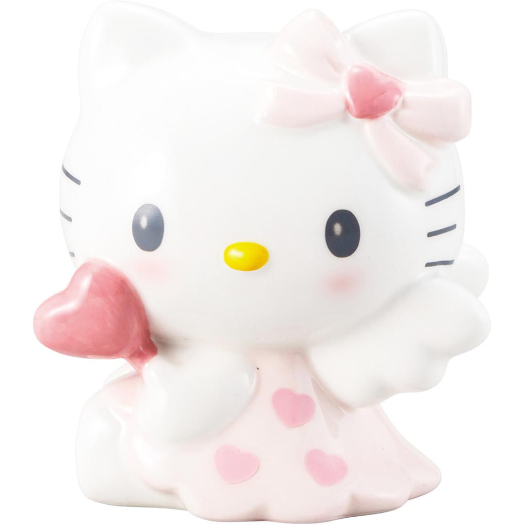 キャラクター 貯金箱 通販 小銭貯金箱 コインバンク 貯金 箱 コイン 硬貨 お金 小銭 バンク かわいい 可愛い キャラ グッズ おしゃれ 子供用 男の子 女の子 陶器 コレクション 置き物 オブジェ 置物 インテリア雑貨 インテリア小物 エンジェルハローキティPK ・