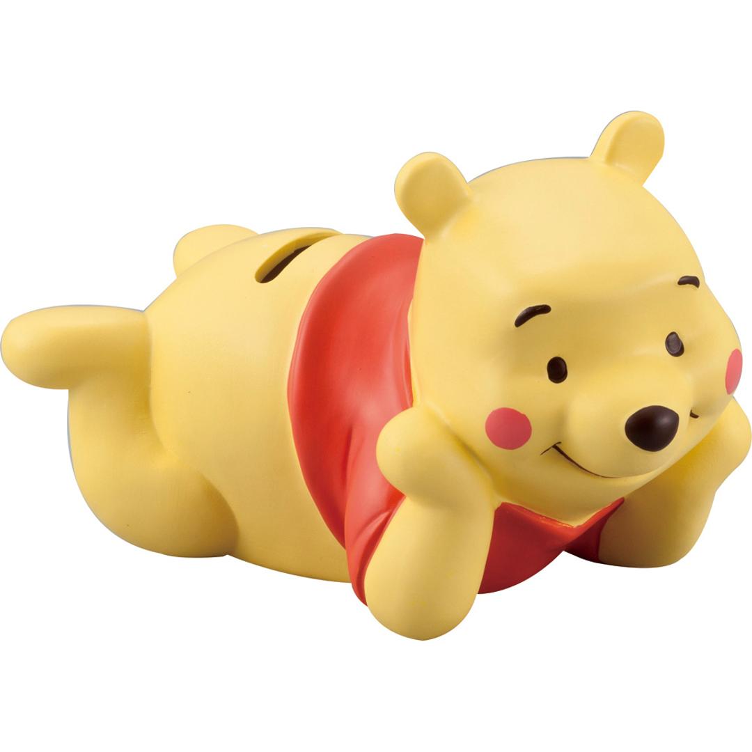 キャラクター 貯金箱 通販 小銭貯金箱 コインバンク 貯金 箱 コイン 硬貨 お金 小銭 バンク かわいい 可愛い キャラ グッズ おしゃれ 子供用 男の子 女の子 陶器 コレクション 置き物 オブジェ 置物 インテリア雑貨 インテリア小物 まったりくまのプーさん ・