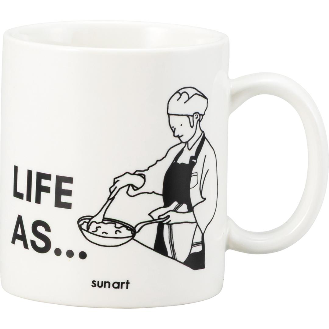 マグカップ おもしろ 通販 コップ マグ カップ ペン立て ペンスタンド 面白い イラスト かわいい おしゃれ 可愛い 箱入り ギフト 贈り物 コーヒーカップ ティーカップ 食器 洋食器 コーヒー用品 お茶用品 キッチン用品 シェフ ・