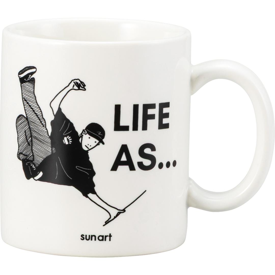 マグカップ おもしろ 通販 コップ マグ カップ ペン立て ペンスタンド 面白い イラスト かわいい おしゃれ 可愛い 箱入り ギフト 贈り物 コーヒーカップ ティーカップ 食器 洋食器 コーヒー用品 お茶用品 キッチン用品 ダンサー ・