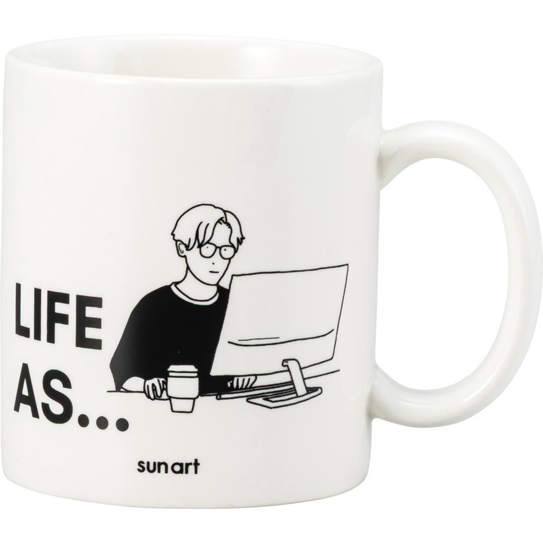 マグカップ おもしろ 通販 コップ マグ カップ ペン立て ペンスタンド 面白い イラスト かわいい おしゃれ 可愛い 箱入り ギフト 贈り物 コーヒーカップ ティーカップ 食器 洋食器 コーヒー用品 お茶用品 キッチン用品 デザイナー ・