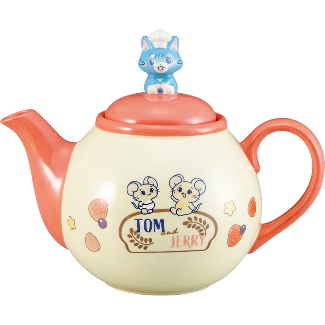ティーポット おしゃれ 通販 紅茶ポット お茶ポット 紅茶 お茶 ティポット キャラクター かわいい 可愛い キャラ グッズ 箱入り ギフト 贈り物 紅茶用品 ティー用品 茶器 食器 洋食器 お茶用品 キッチン用品 ベーカリーとむとじぇりーごっこ ・