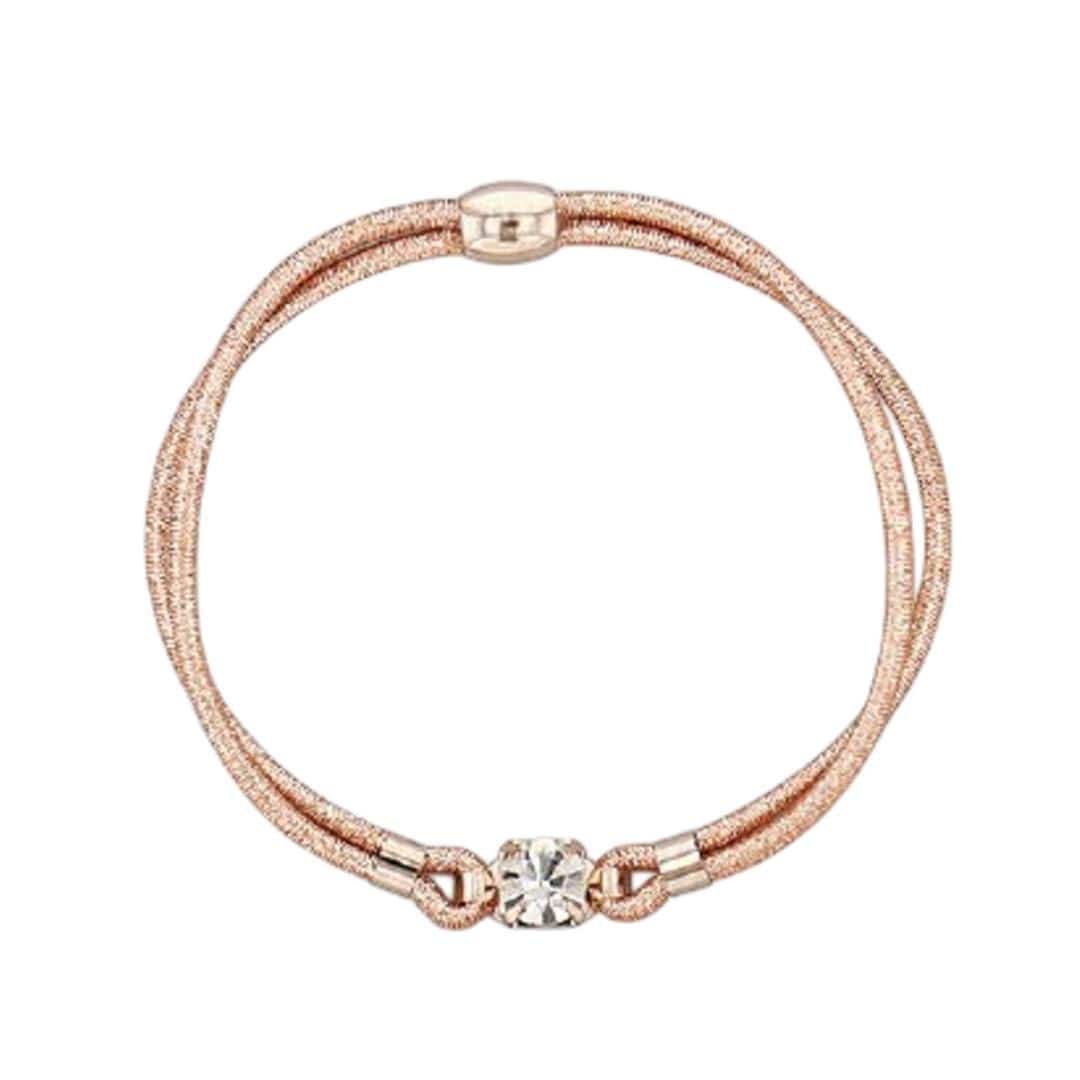 ヘアブレスレット 静電気軽減 通販 レディース ヘアアクセサリー 静電気 ヘアブレス ブレスレット アクセサリー ヘアアレンジ ヘアゴム おしゃれ かわいい ヘアアクセ きれいめ 静電気対策 髪 手首 シンプル 上品 ビジネス オフィス 仕事 贈り物 ギフト ASA113.ピンクゴールド ・