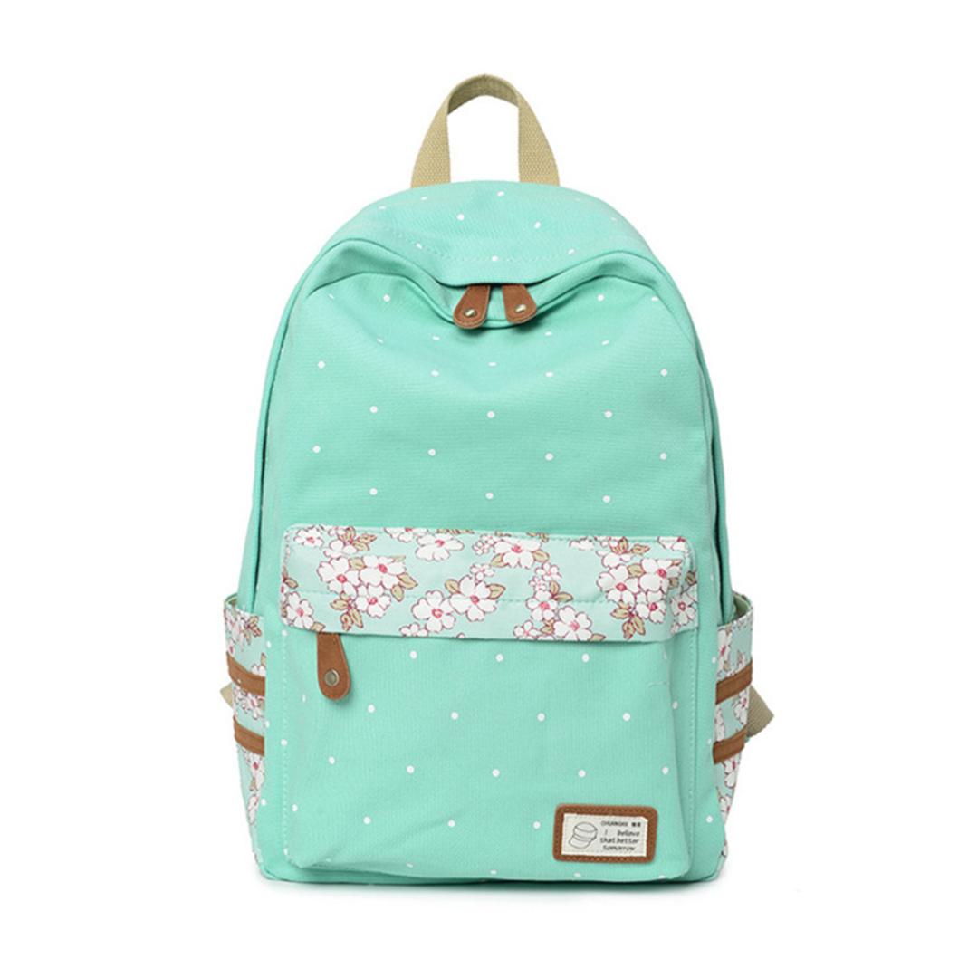 リュック 大容量 かわいい レディース 通販 リュックサック バックパック デイパック おしゃれ 通学 可愛い A4 雑誌 シンプル カジュアル ナチュラル 女子 高校生 中学生 中高生 大学生 旅行 トラベル レディースバッグ ミント ・