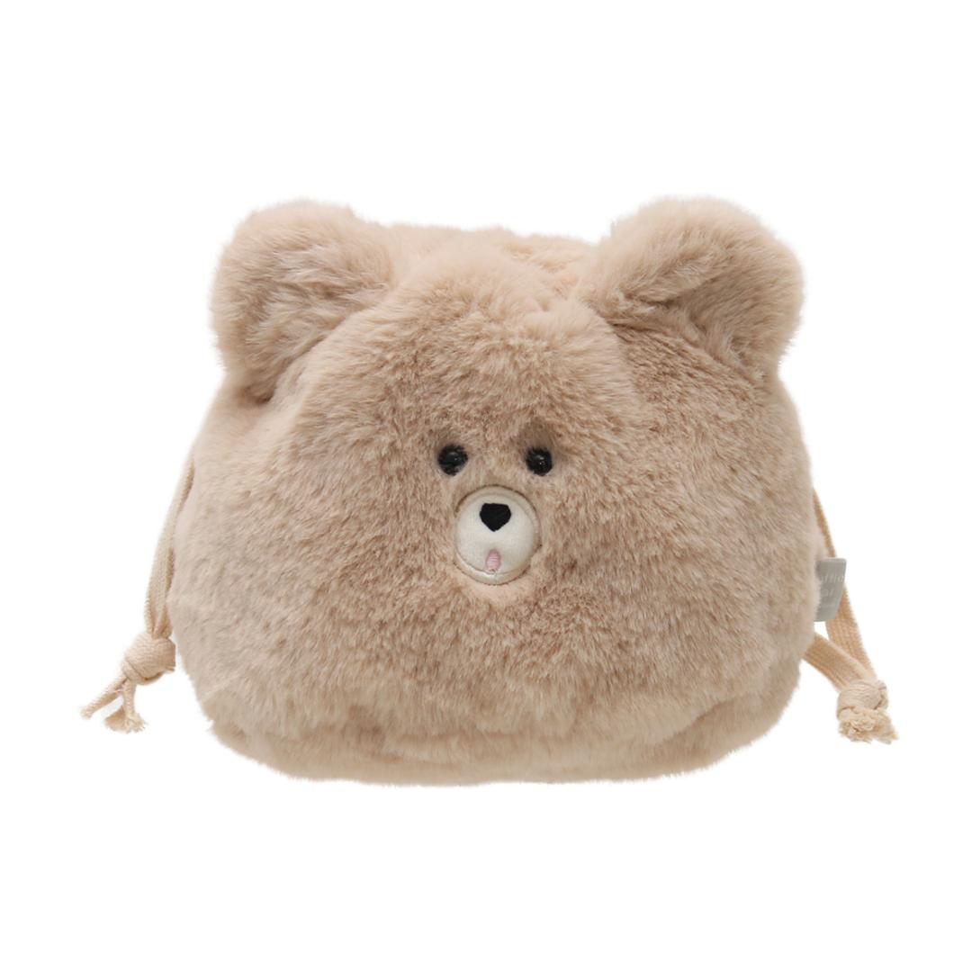 アニマル 巾着 ポーチ 通販 小物入れ 巾着袋 メイクポーチ 化粧ポーチ 袋 フェイスポーチ アニマルポーチ 巾着ポーチ きんちゃく メイク道具 かわいい 女の子 高校生 収納 ケース 雑貨 グッズ 動物 子ども キッズ 子供 きんちゃくポーチ クマ ・