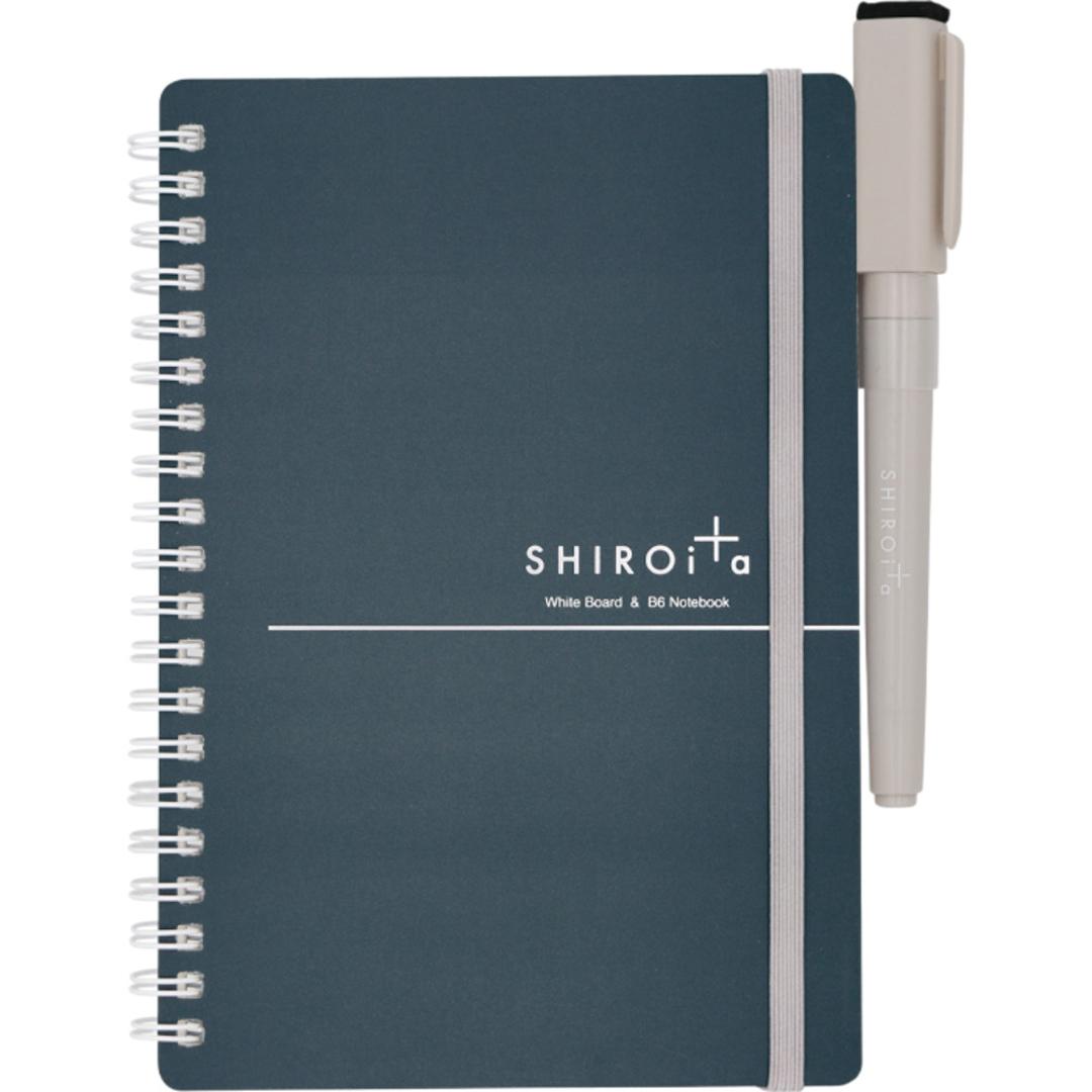 ホワイトボード ノート 通販 SHIROita B6 ノート型ホワイトボード ホワイトボードノート ノートタイプ 持ち運び メモ帳 ステーショナリー 営業 ビジネス 自習 家庭教師 学研ステイフル 勉強 ミーティング チューター ブラック ・