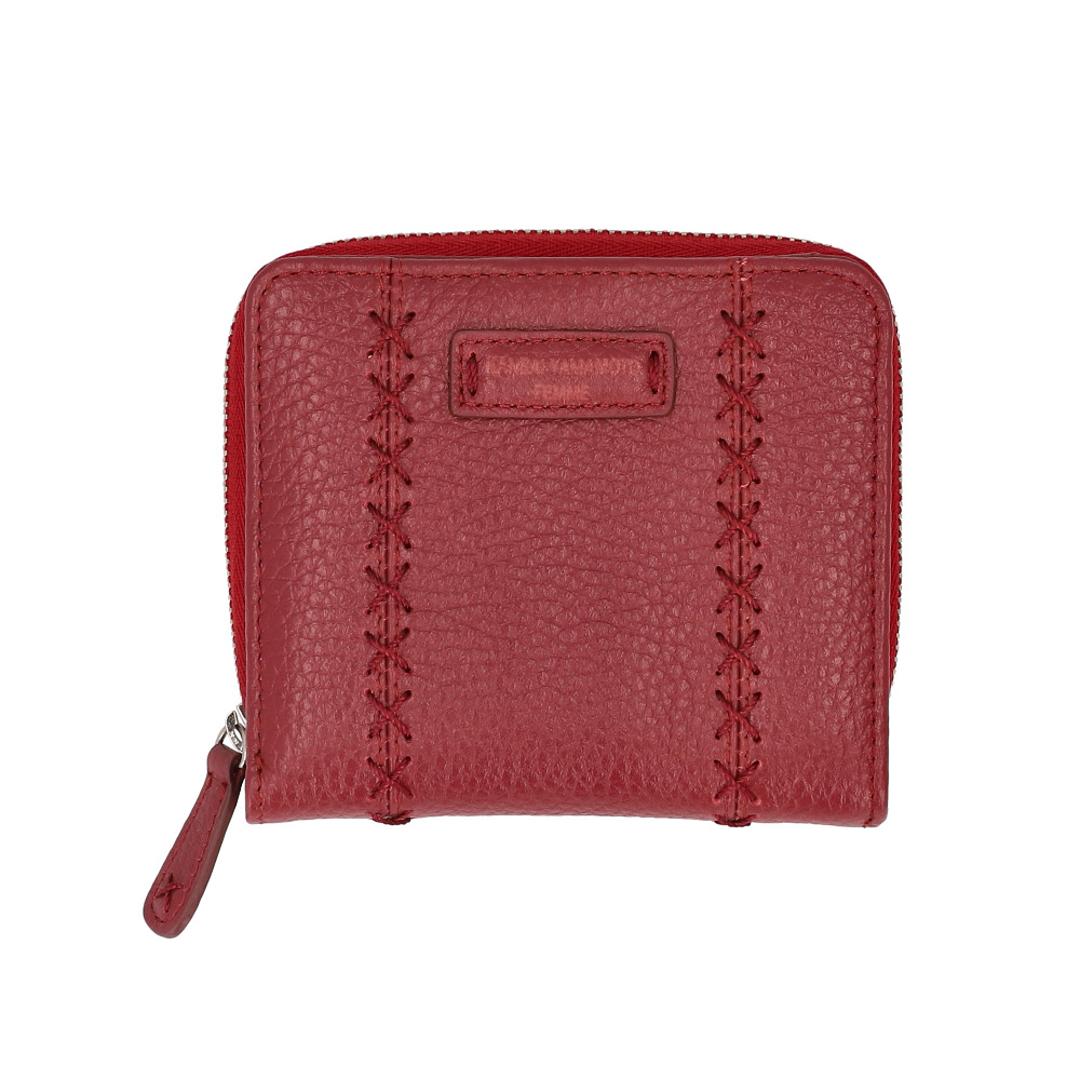 kansai yamamoto 財布 通販 二つ折り財布 折財布 さいふ サイフ メンズ レディース カンサイヤマモト mj4503 レザー 本革 小銭入れあり おしゃれ オシャレ かわいい 可愛い 贈り物 ギフト 進学 新生活 学生 大人 女性 男性 ワイン ・