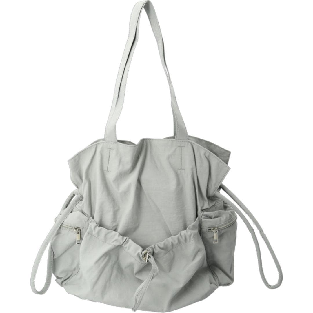 トートバッグ ナイロン レディース 通販 laportadizucchero ラポルタディズッケロ ショルダーバッグ 大容量 ナイロントートバッグ 手提げバッグ 柔らかい やわらかい トートーバック かわいい おしゃれ 軽い 大人 通勤 通学 ギフト ブルーグレー ・