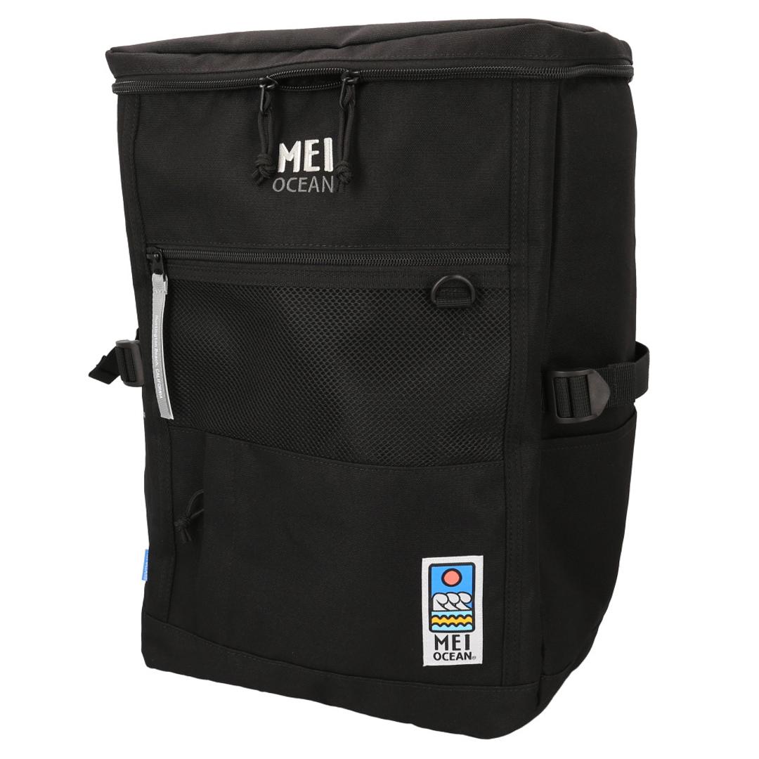 MEI OCEAN リュック62056 通販 メイ オーシャン リュックサック バックパック デイパック レディース メンズ ブランド A4 B4 大容量 軽量 軽い 通学 通勤 黒 ブラック 男子 女子 高校生 中学生 旅行 アウトドア レディースバッグ GY ・