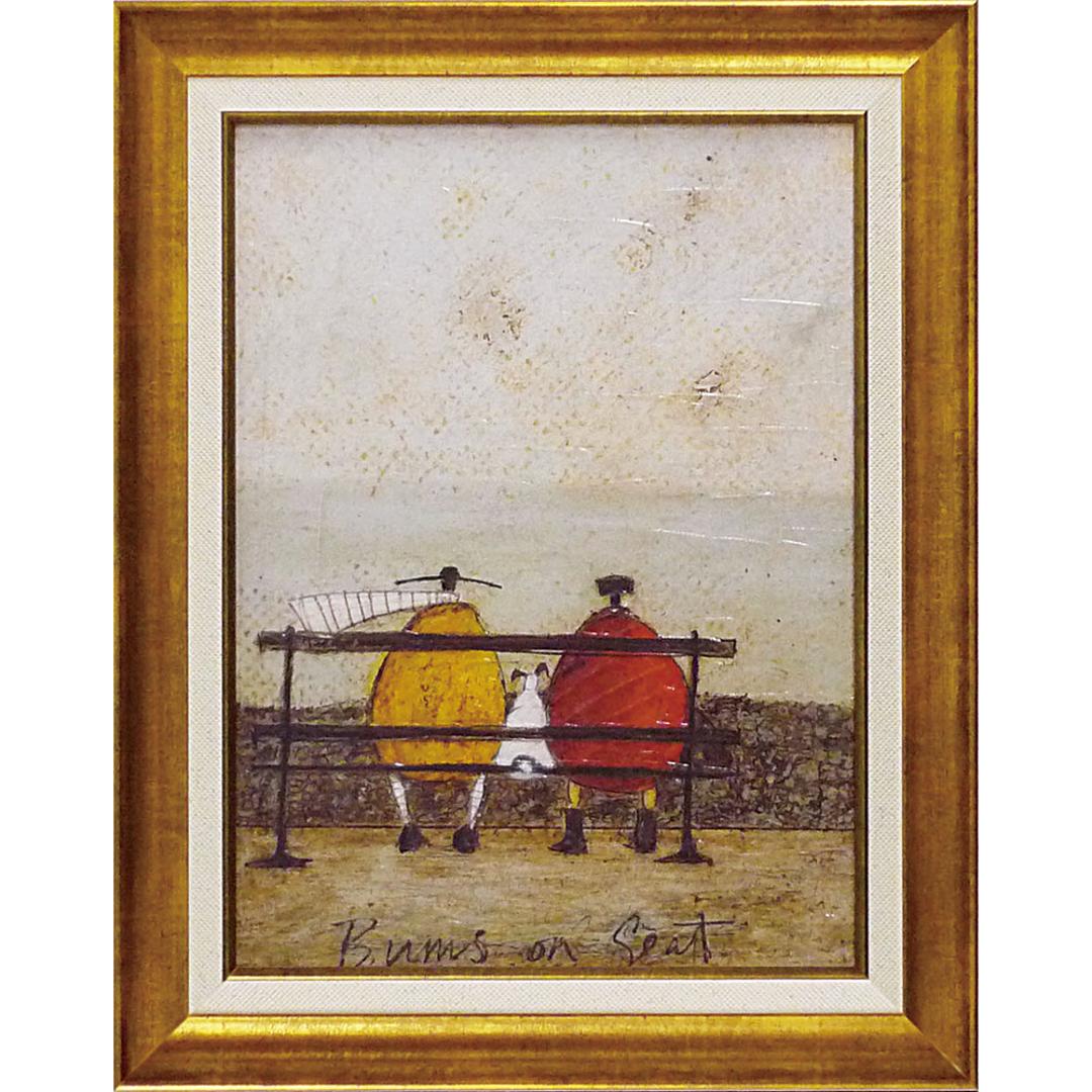 アートフレーム 通販 サムトフト 犬と釣り人と小さな船 壁掛けアート 絵画 壁飾り W48 x H38cm 壁掛け アート 玄関 リビング 寝室 インテリア モダン 癒し おしゃれ 額入り 飾る 新生活 結婚祝い 開店祝い ギフト 贈り物 新築祝い ひと休み ・