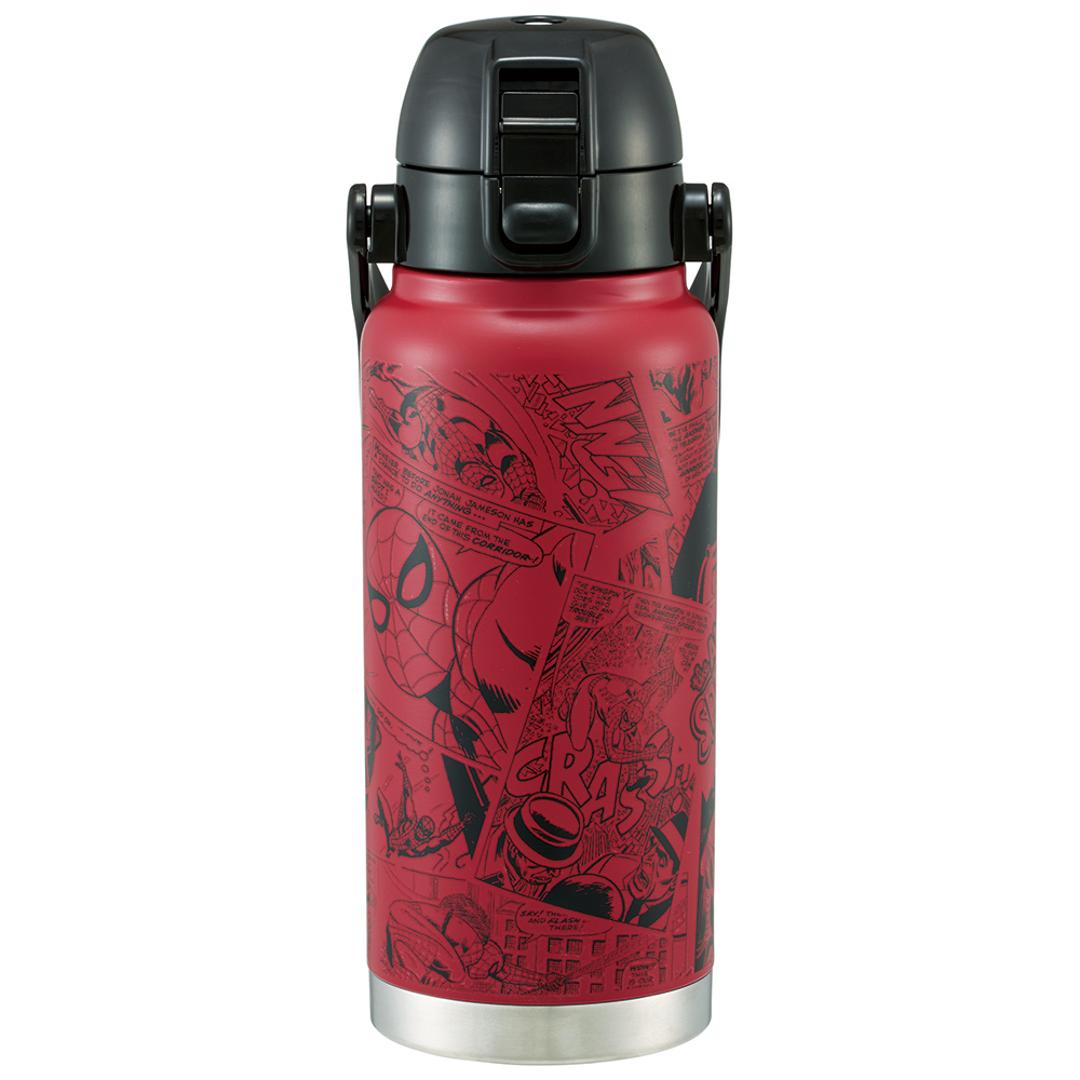 スケーター 水筒 キャラクター std8h 通販 ハンドル付 ダイレクトボトル Skater 800ml マグ ハンドル ステンレスボトル マイボトル 魔法瓶 ボトル 保冷専用 直飲み ステンレス 小学生 大人 子供 大容量 タンブラー おしゃれ お弁当グッズ スパイダーマン ・