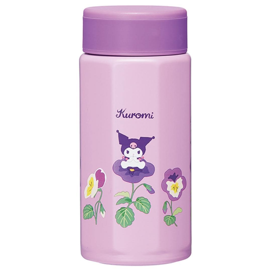 ステンレスボトル 350ml 通販 マグボトル 水筒 ボトル マグ 八角形 ステンレス 直飲み 保温 保冷 持ち運び かわいい オシャレ 通勤 通学 お出掛け お出かけ キャラクター スケーター skater ギフト クロミ花言葉 ・