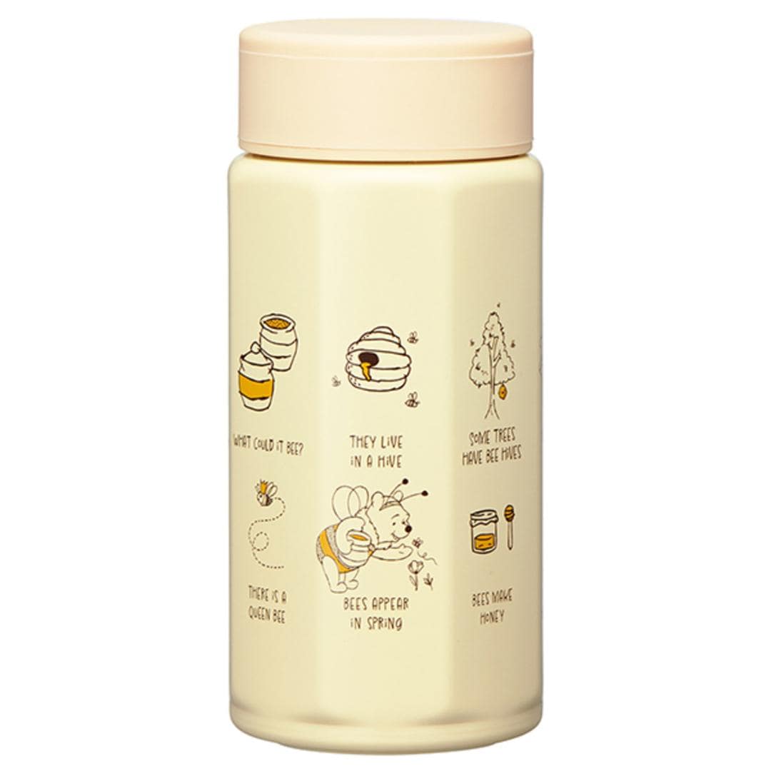 ステンレスボトル 350ml 通販 マグボトル 水筒 ボトル マグ 八角形 ステンレス 直飲み 保温 保冷 持ち運び かわいい オシャレ 通勤 通学 お出掛け お出かけ キャラクター スケーター skater ギフト くまのプーさん ・