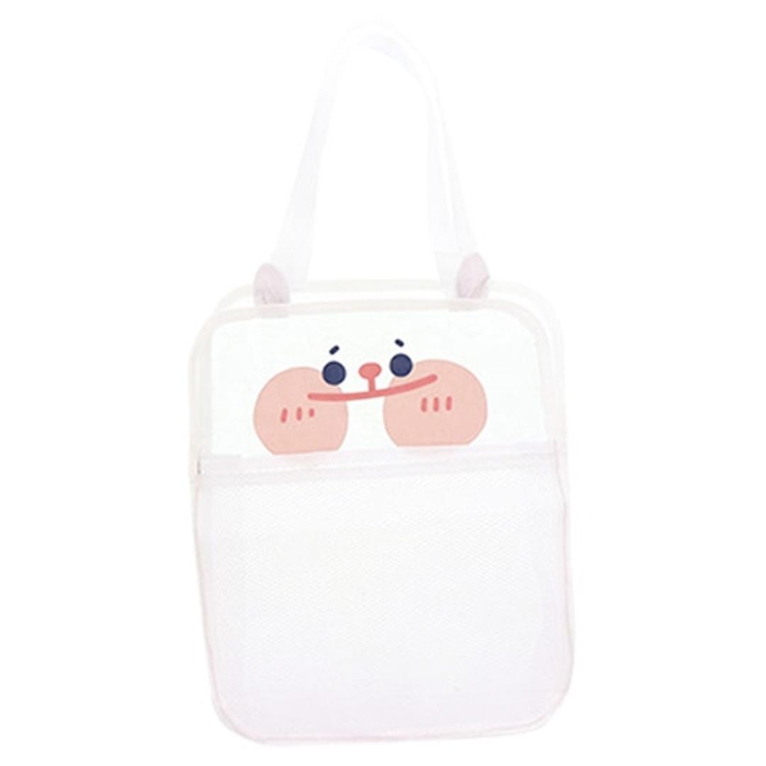 メッシュ トートバッグ 通販 サン宝石 ビニールバッグ ビニールバック トートバック メッシュバッグ メッシュバック レディース 手提げバッグ 手提げかばん サンホ KO-6578 可愛い かわいい スパ サウナ ジム プール 女の子 ガールズ お出かけ ホワイト ・