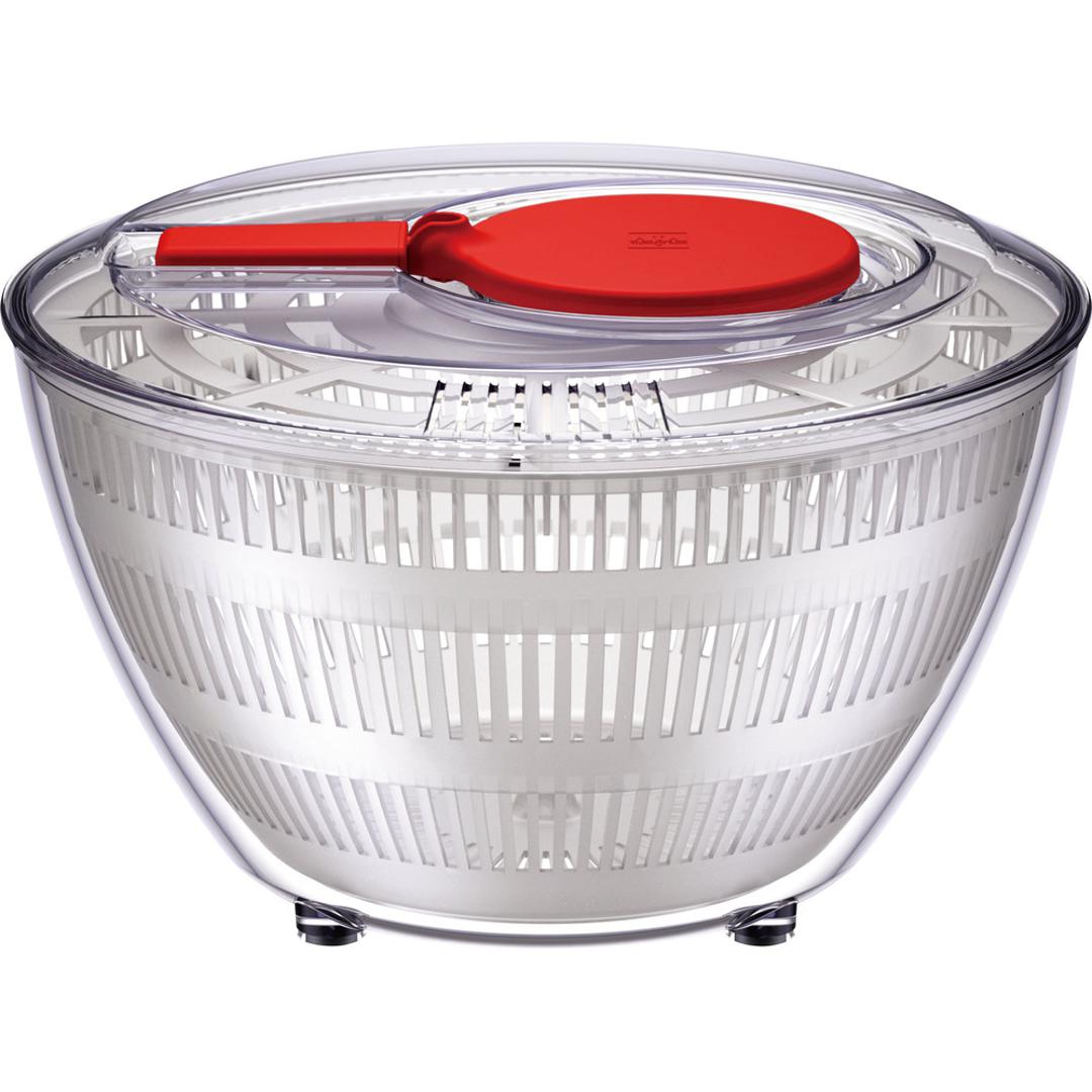 ヴィヴ viv 野菜 水切り 通販 サラダスピナー Lサイズ 野菜水切り器 野菜水切り サラダ ボウル ザル 洗いやすい 大きめ 台所用品 水切りかご シンプル おしゃれ キッチン雑貨 日本製 レッド ・