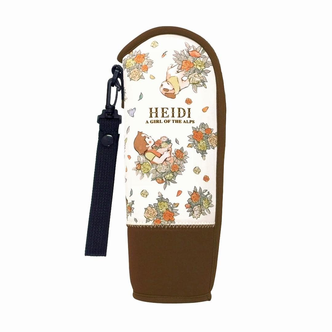 ボトルカバー おしゃれ キャラクター 通販 水筒カバー ボトルホルダー 水筒ケース ボトルケース ペットボトルホルダー ペットボトルカバー 水筒 保護 かわいい 子ども キッズ 子供 こども 小学生 スポーツ 通学 通勤 中学生 高校生 部活 持ち運び ハイジ/ローズ ・