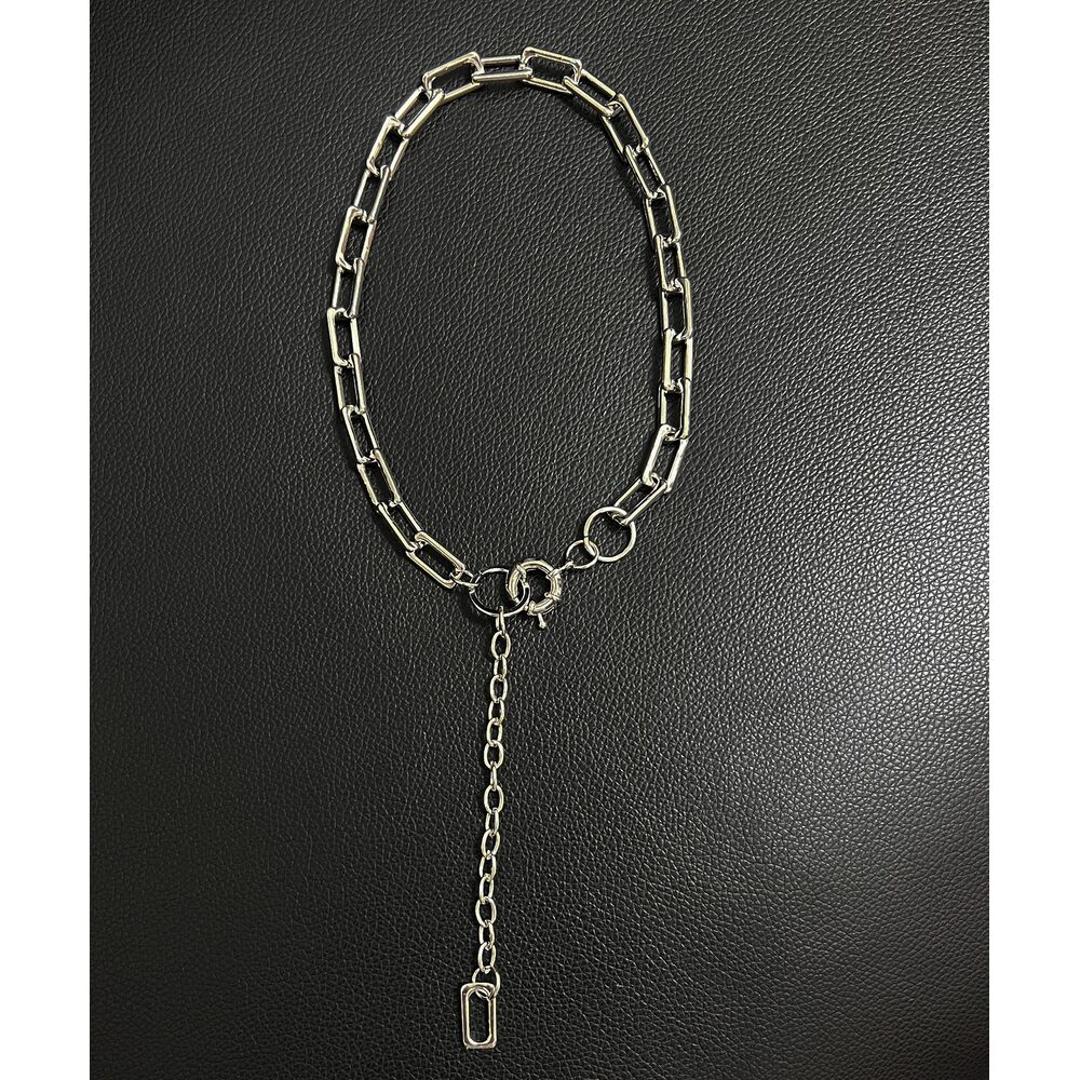 ネックレス チェーン 太め 通販 ダイヤモンドハーツ nec-0370 Diamond Hearts アクセサリー レディース チェーンネックレス スクエアチェーン ネックレスチェーン 女性 メンズ プレゼント ブランド 彼女 男性 10代 20代 30代 シルバー ・