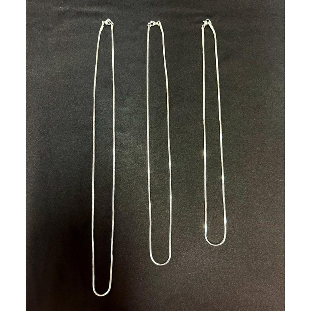 ネックレス スネークチェーン 通販 ダイヤモンドハーツ nec-1350 Diamond Hearts アクセサリー スネークネックレス レディース メンズ 誕生日 彼女 女性 おしゃれ かわいい ギフト プレゼント カジュアル プチプラ 10代 20代 30代 シルバー 50cm