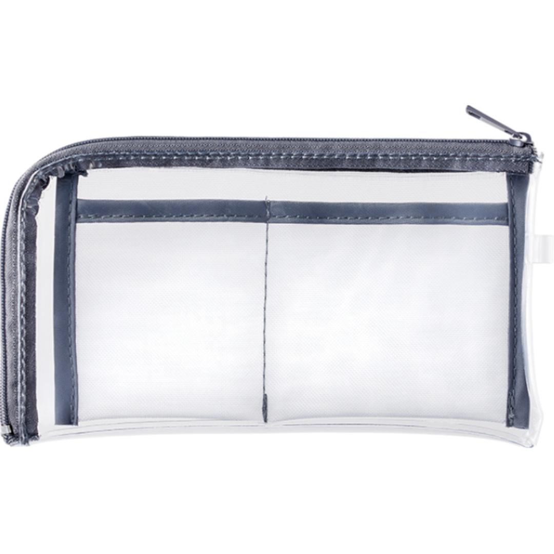 ポーチ アクスタポーチ クリア 通販 アクスタケース 缶バッチ アクスタ トレカ 推し活 推しカラー 推し活グッズ クリアポーチ ペンケース 透明 推し色 小物ポーチ メンバーカラー ロングポーチ キーホルダー メッシュポケット 収納ケース 持ち運び 持ち歩き ブラック ・