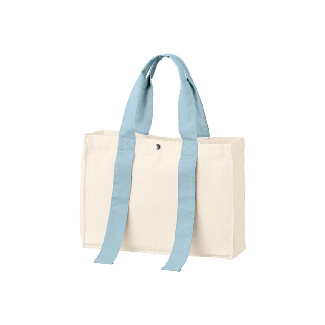 トートバッグ 推し活 トート 通販 レディース メンズ 手提げ ミニトート メンバーカラー 推しカラー 推し色 シンプル おしゃれ コンサート ライブ 缶バッチ 痛バ 大容量 現場 バック 通勤 通学 コンパクト 遠征 サブバッグ かわいい 無地 小さめ スモークブルー ・