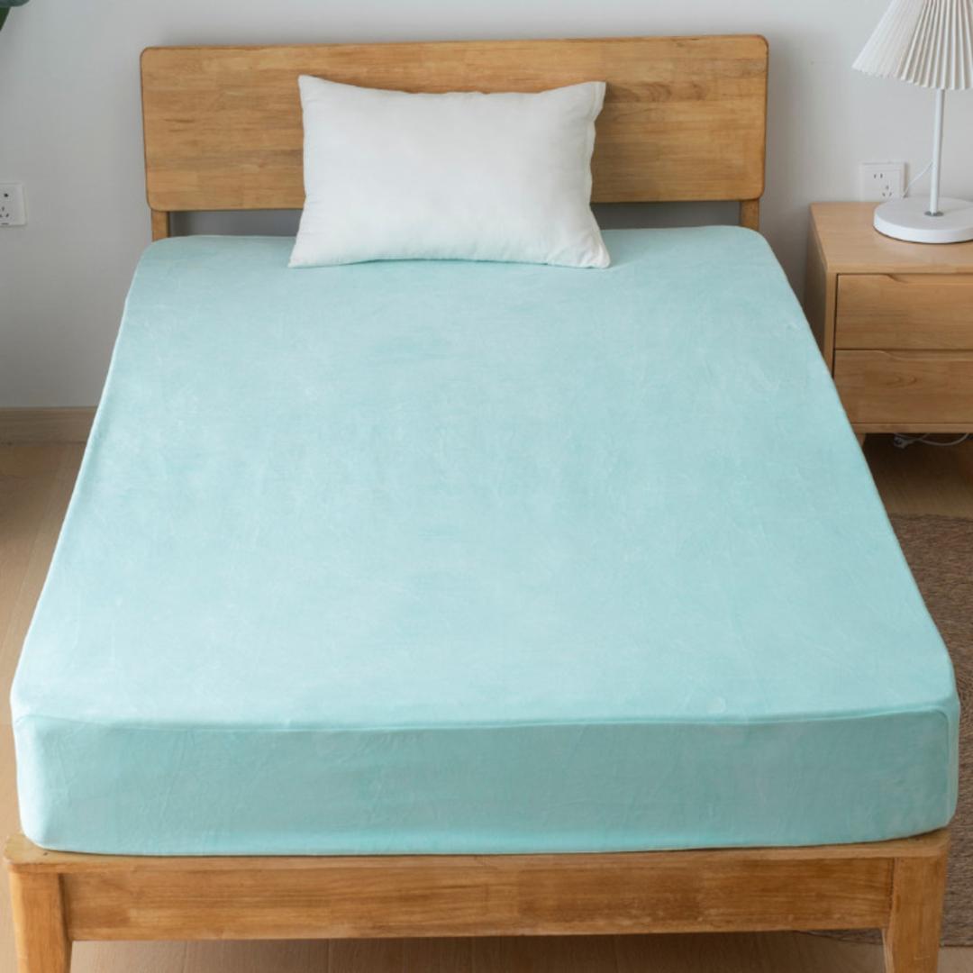 シーツ ボックスシーツ シングル 通販 ベッドシーツ ベッドカバー カバー 起毛 厚手 のびのび マイクロファイバー あたたかい 暖かい あったか ふわふわ ふんわり 丸洗い 保温 ぬくもり 秋 冬 洗濯OK ティーアールワイ 寝具 シンプル おしゃれ GN ・