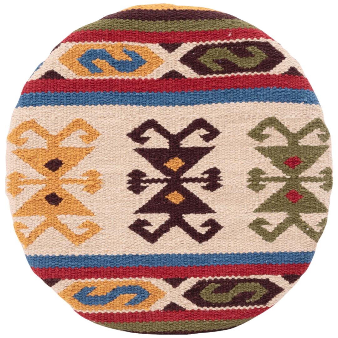 シートクッション 通販 座布団 チェアパッド キリムシートクッション クッション 座面クッション 椅子用クッション 円 丸 保温性 通気性 ダイニング デスクチェアー 椅子 椅子用 持ち運び シート シンプル おしゃれ カジュアル 車 ギフト 贈り物 タイプC ・