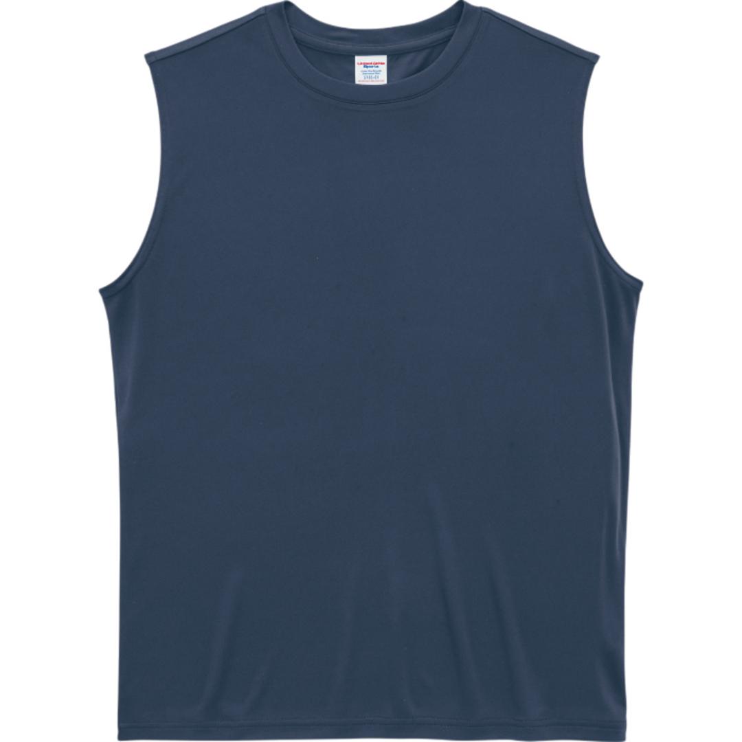 UnitedAthle ユナイテッドアスレ タンクトップ ノースリーブ 通販 スリーブレスシャツ シャツ ドライシャツ スリーブレス スポーツ 動きやすい スタイリッシュ 通気性 ドライ 吸水 速乾 メンズ レディ-ス 男女兼用 ユニセックス トップス 945.グレイッシュブルー Sサイズ