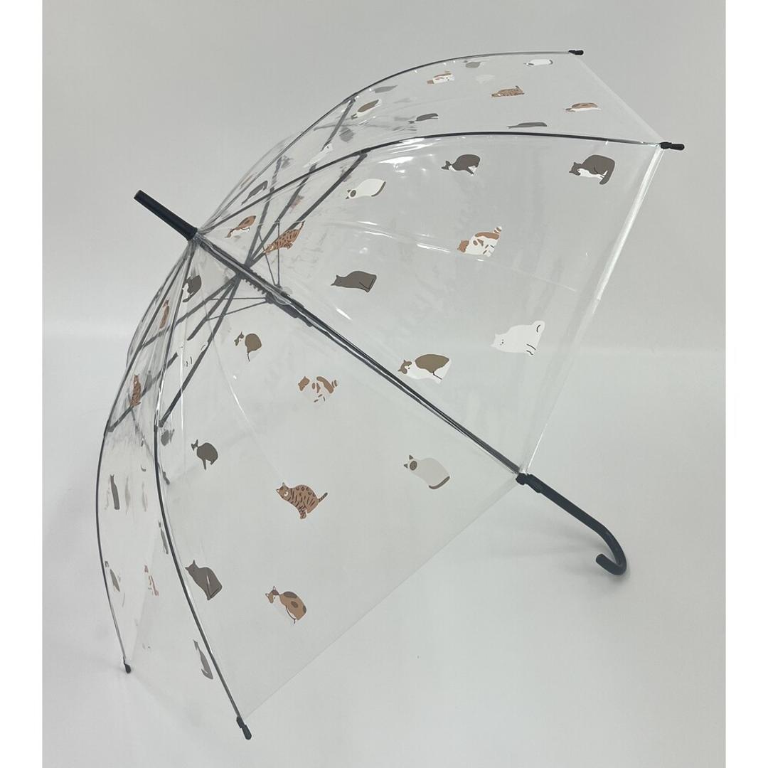 ビニール傘 レディース 通販 透明 傘 おしゃれ 長傘 耐風 雨傘 カサ かさ ビニール傘おしゃれ 58cm グラスファイバー骨 丈夫 ジャンプ ワンタッチ ビニ傘 ジャンプ傘 アニマルビニール傘 ジュニア キッズ 女の子 かわいい 可愛い レイングッズ いろいろ猫 ・