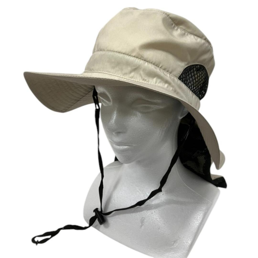 UVカット 帽子 レディース 日よけ 首の後ろ 通販 サファリハット 折りたたみ帽子 つば広帽子 撥水 おりたたみ 折りたたみ 夏 春 秋 アウトドア 運動会 観戦 見学 ガーデニング 農業 庭 手入れ メッシュ 風通し メッシュポケット 保冷剤 レディース帽子 ベージュ ・