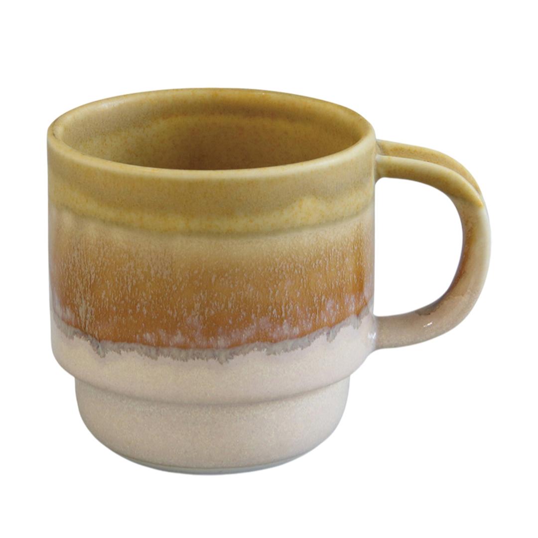 波佐見焼 スタッキング マグカップ 通販 日本製 マグ カップ 300ml コップ ストレータマグ STRATA 食器 陶器 viv ヴィヴ 焼き物 ギフト 箱入り ギフトボックス おうちカフェ ティー 紅茶 コーヒー 珈琲 かわいい おしゃれ キッチン アッシュブロンド ・