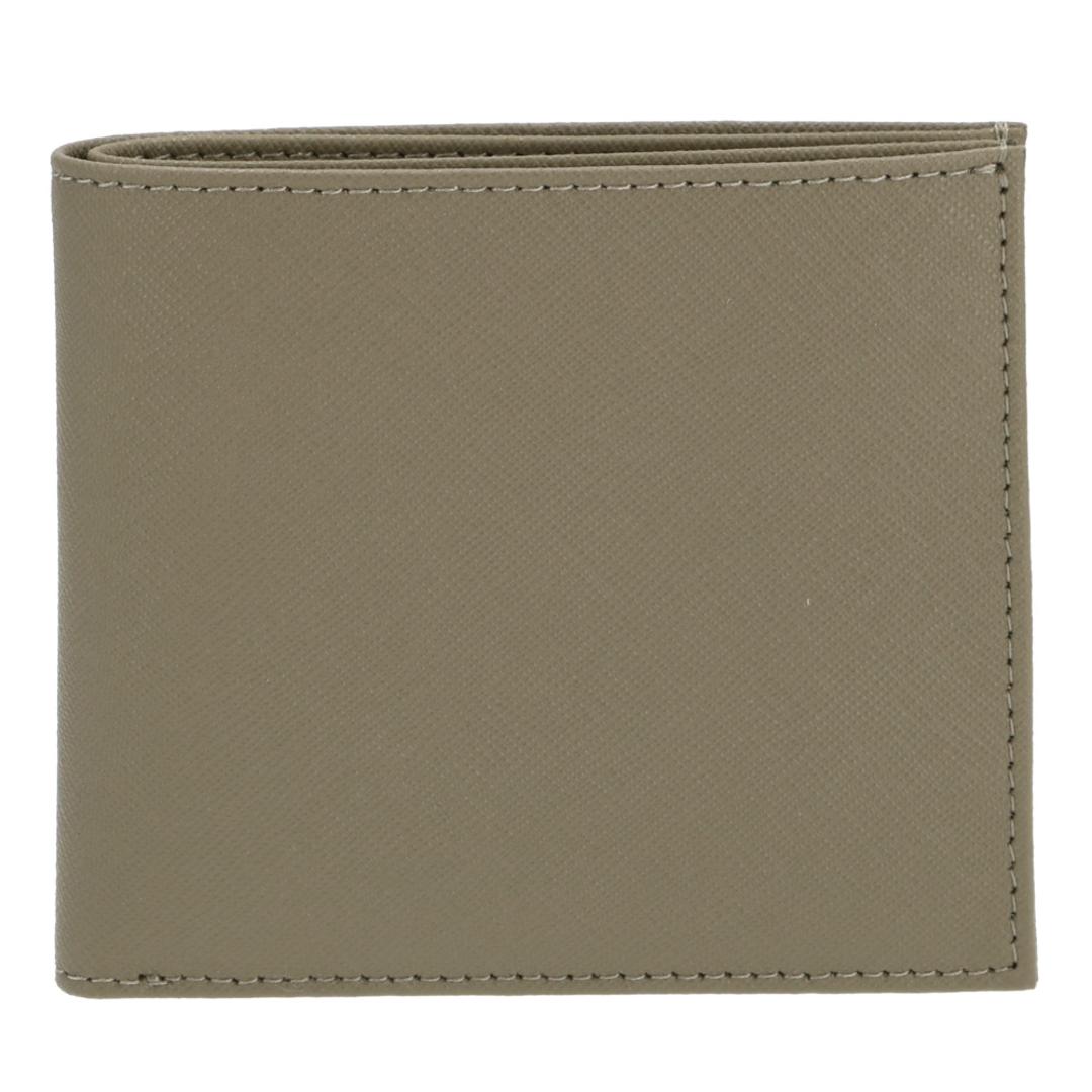 財布 メンズ 二つ折り 薄い 本革 ブランド 極薄 牛革 二つ折り財布 コンパクト 小銭入れ DomTeporna スリム おしゃれ シンプル 無地 薄型 極薄 ギフト プレゼント 入学 レザー 就職 新生活 GREY ・