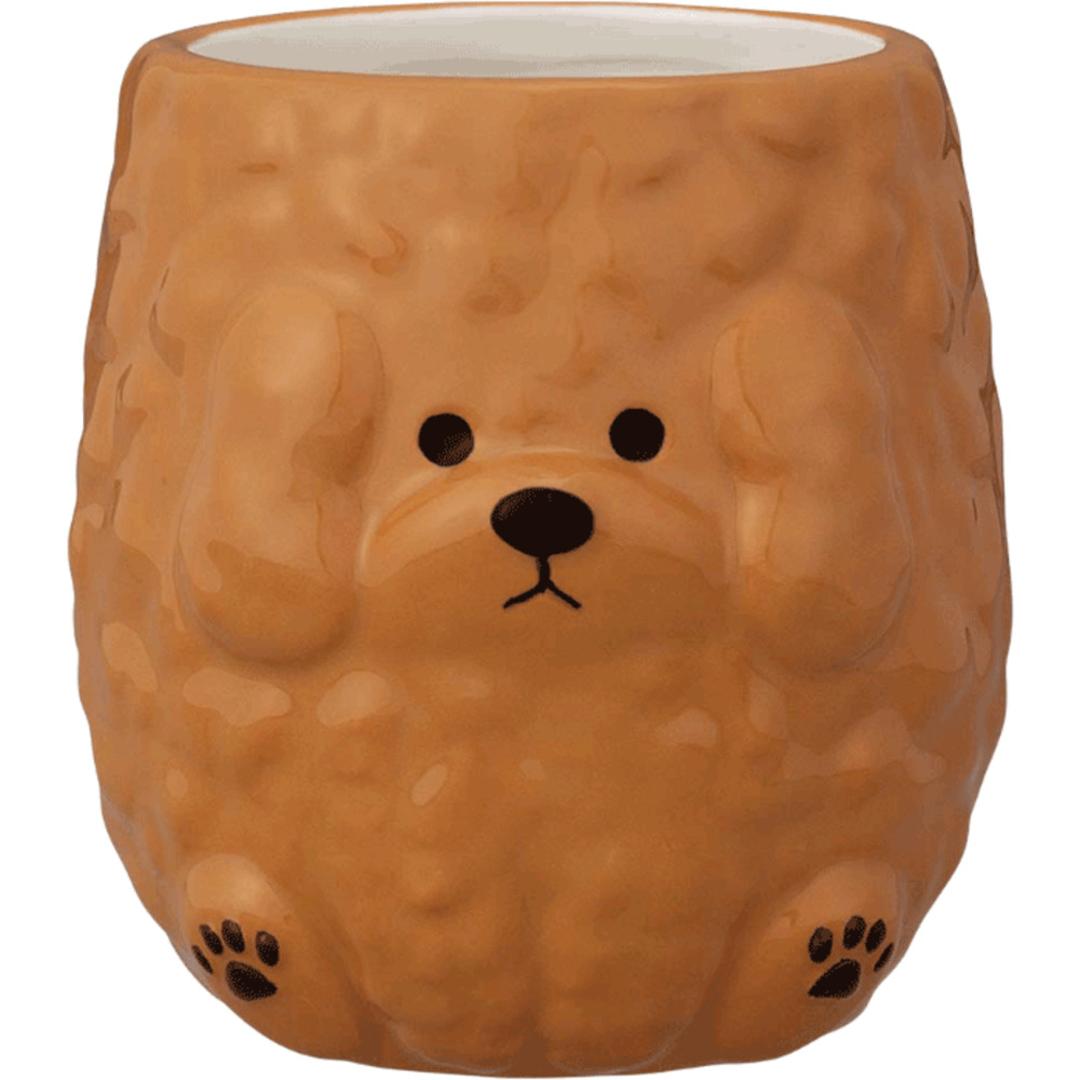 犬 マグカップ 大きい 通販 wankoron わんわんマグ 食器 陶器 コップ マグ カップ デコレ DECOLE コーヒーカップ 犬柄 犬好き ギフト 贈り物 おしゃれ かわいい 可愛い キッチン雑貨 テーブルウエア 日用品 トイプー ・