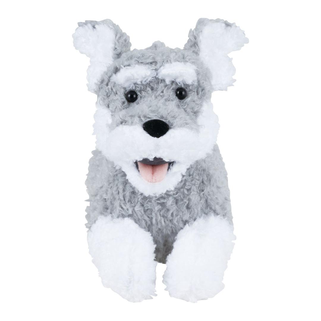 フラッピー ぬいぐるみ クッション 通販 ウェルカムクッション 人形 ドール マスコット ウェルカム キヤラクター 犬 flappee かわいい 可愛い アニマル 動物 インテリア雑貨 雑貨 グッズ ギフト 贈り物 贈りもの ミニチュアシュナウザー ・