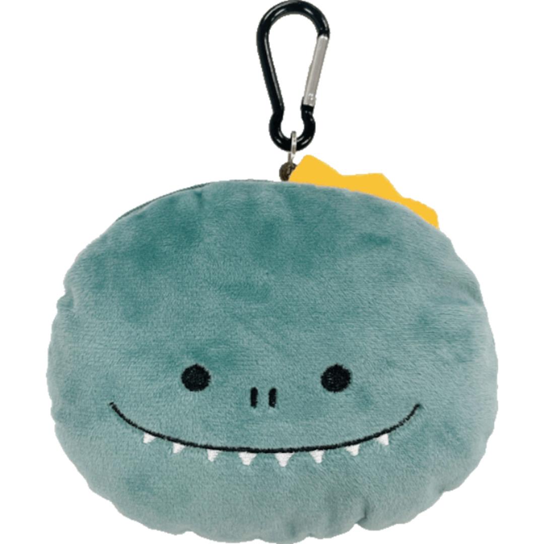 パスケース リール付き ぬいぐるみ 通販 定期入れ もちもちリール付きパスケース icカードケース ミニ ポーチ パスケース付き カードケース 小銭入れ バッグチャーム おしゃれ かわいい 可愛い キャラクター レディース 通学 通勤 キッズ 女の子 雑貨 恐竜 ・